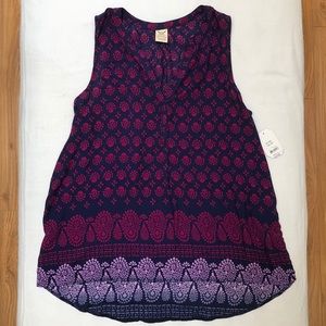 NWT Faded Glory Sleeveless Top